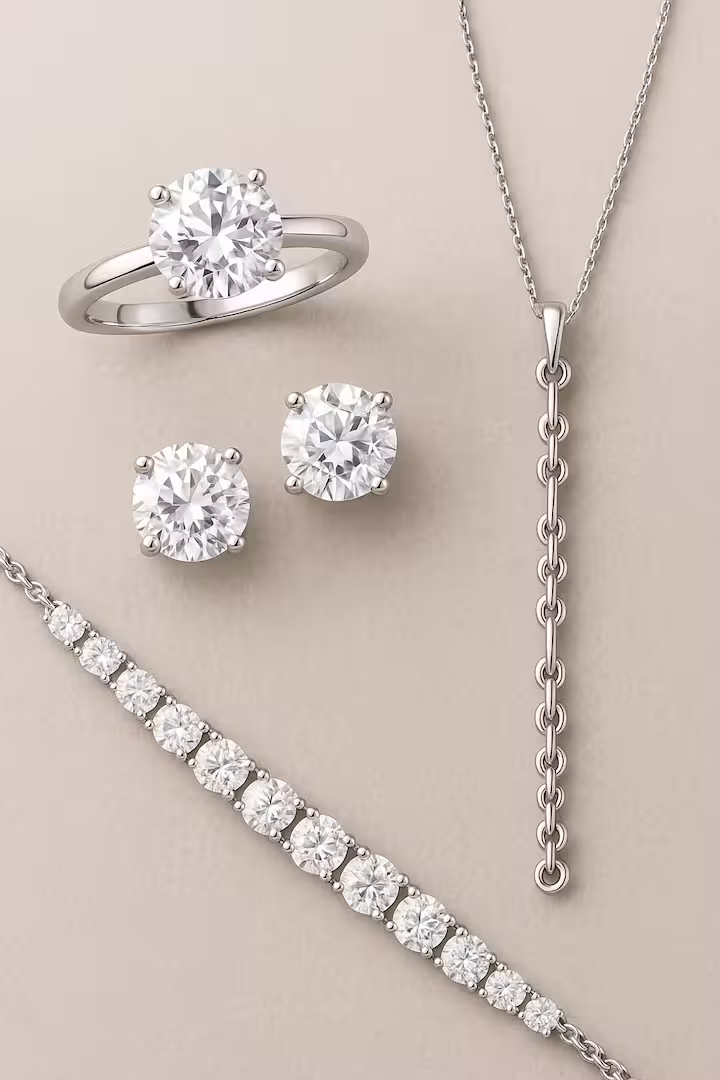 jewelry collage